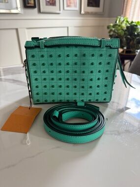 Tod’s Don Bauletto Micro Studded Gommino Crossbody Bag NWT